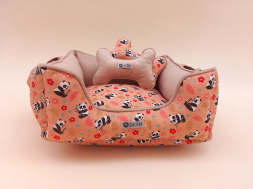 Cama para Pets 50x50 Pandinha Dupla Face