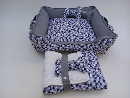 Cama para Pets 50x50,edredon,tapet