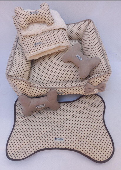 Cama para Pets 50x50,edredon,tapet