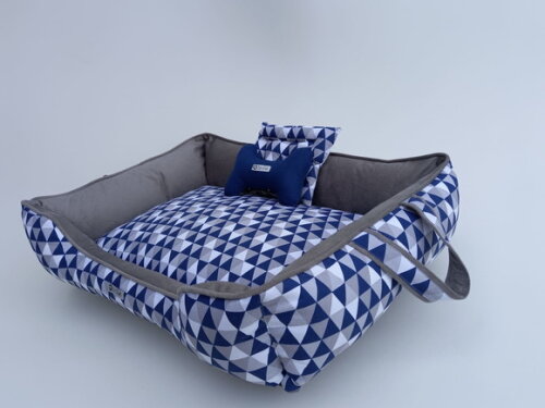 Cama para Pets 70x40 Retangular Triangle
