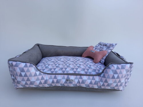 Cama para Pets 70x40 Retangular Triangle