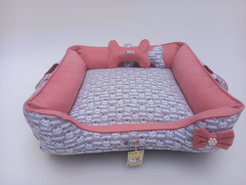 Cama para Pets Alças 60x60