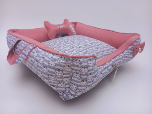 Cama para Pets Alças 60x60