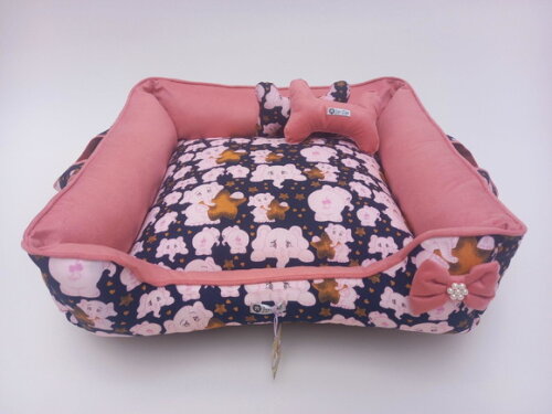 Cama para Pets Alças 60x60