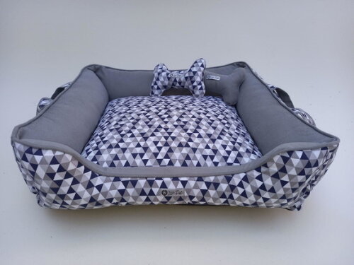 Cama para Pets Quadrada 60x60 com Alças