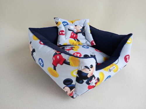 Cama para Pets quadrada Selva 80x60