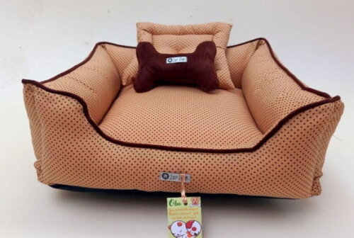 Cama para Pets Quadrada Poá 40x40