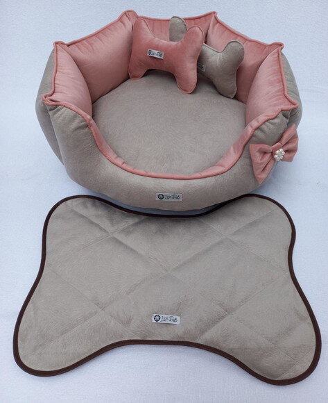 Cama para Pets Redonda 60x60 Tapete
