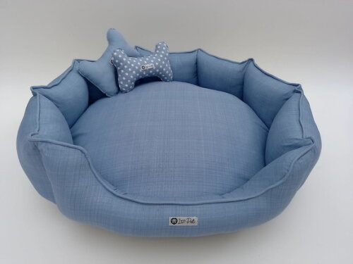 Cama Para Pets Redonda Liso 70x70