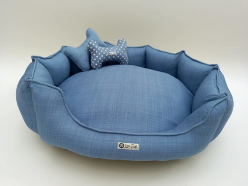 Cama Para Pets Redonda Liso 70x70
