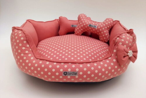 Cama para Pets Redonda Poa 80x80