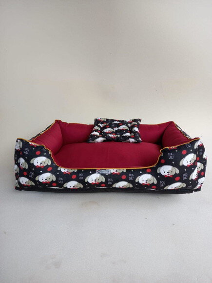 Cama para Pets retangular Dog Loly 70x50