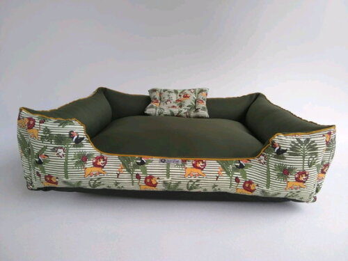Cama para Pets retangular Selva 110x90