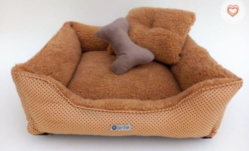 Cama Pelúcia para Pets 80x60