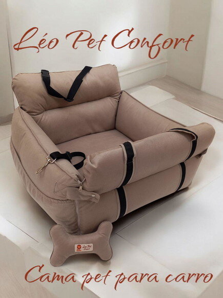 Cama Pets para Carro 65x65 com Alças