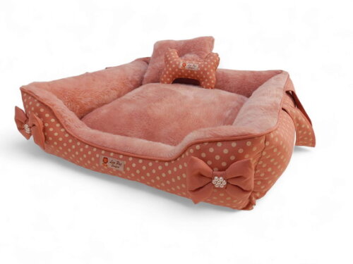 Cama Pets Pelúcia Dupla Face com Alças 50x50