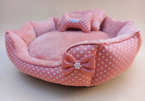 Cama Pets Redonda Pelucia 70x70