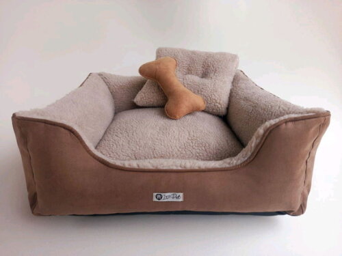 Cama quadrada Pelúcia para Pets 40x40