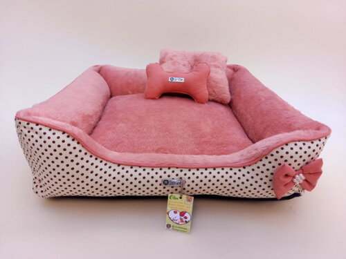 Cama quadrada Pelúcia para Pets 60x60