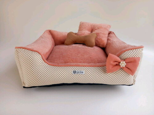 Cama quadrada Pelúcia para Pets 60x60