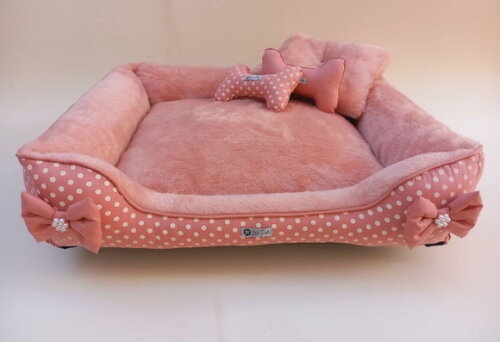 Cama Quadrada Pelúcia para Pets 60x60
