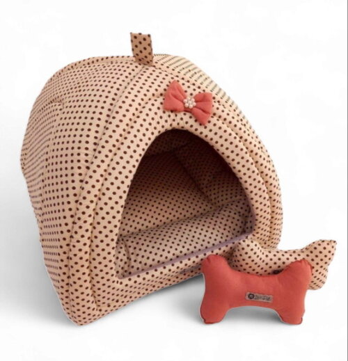 Casinha Iglu 80x80x80 com 2 Peças