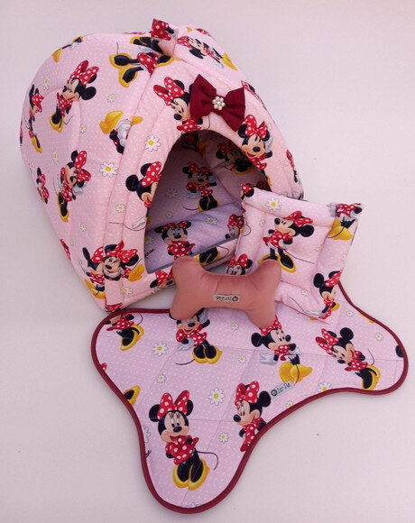 Casinha Iglu para Pet Minnie 60x60 com 4 Peças