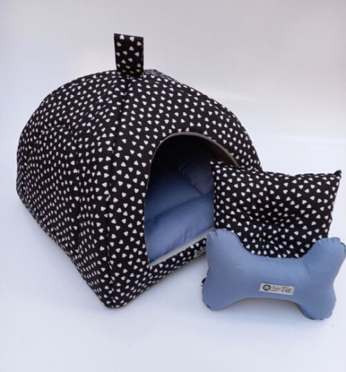 Casinha Iglu para Pets 35x35 com 2 Peças