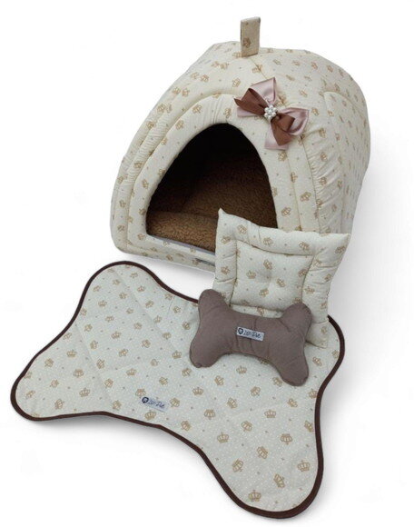 Casinha Iglu para Pets 40x40 com 4 Peças