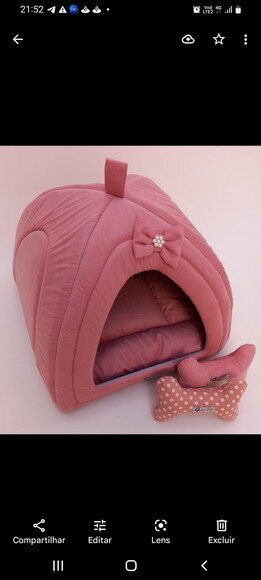 Casinha Iglu para Pets 50x50 com 2 Peças