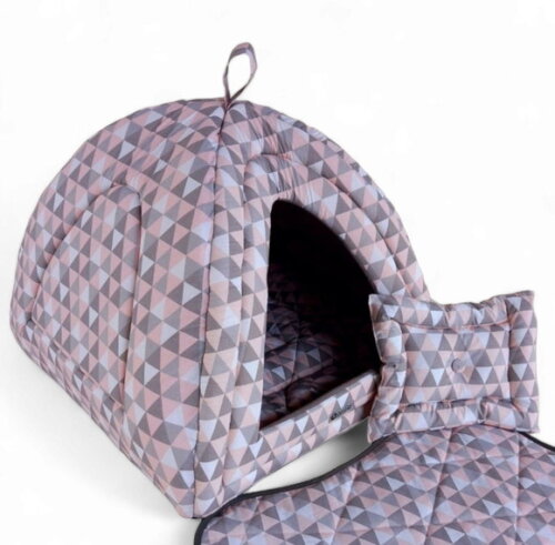 Casinha Iglu para Pets 70x70 com 2 Peças