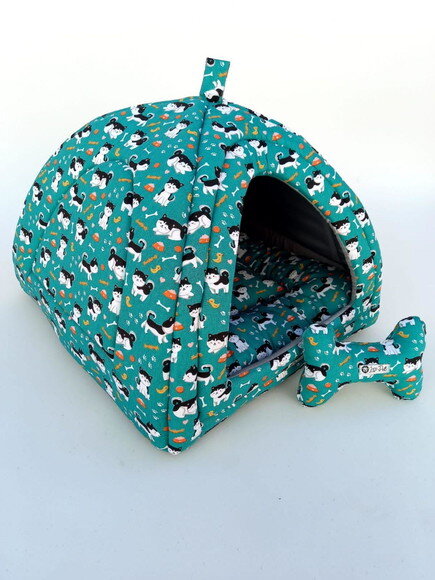 Casinha Iglu para Pets Husky 50x50 com 2 peças