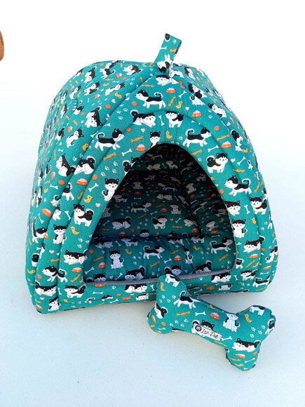 Casinha Iglu para Pets Husky 50x50 com 2 peças