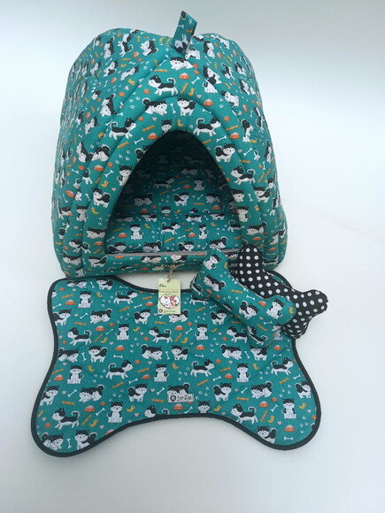 Casinha Iglu para Pets Husky 50x50 com 4 peças