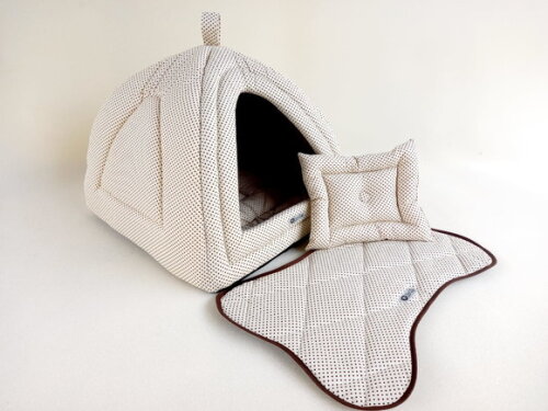 Casinha Iglu para Pets Poá 70x70 com 4 peças