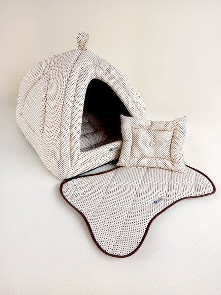 Casinha Iglu para Pets Poá 70x70 com 4 peças