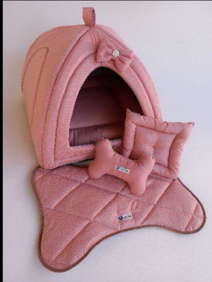 Casinha Iglu para Poa Pequeno 60x60 4 Peças