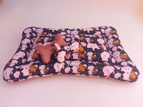 Colchonete para Pet Dog Elefante Dupla Face 1,10x80