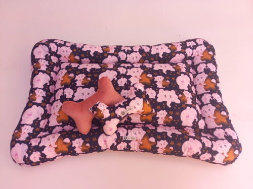 Colchonete para Pet Elefante Dupla Face 80x60