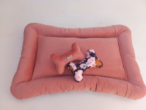 Colchonete Para Pet Sued Dupla Face 80x60