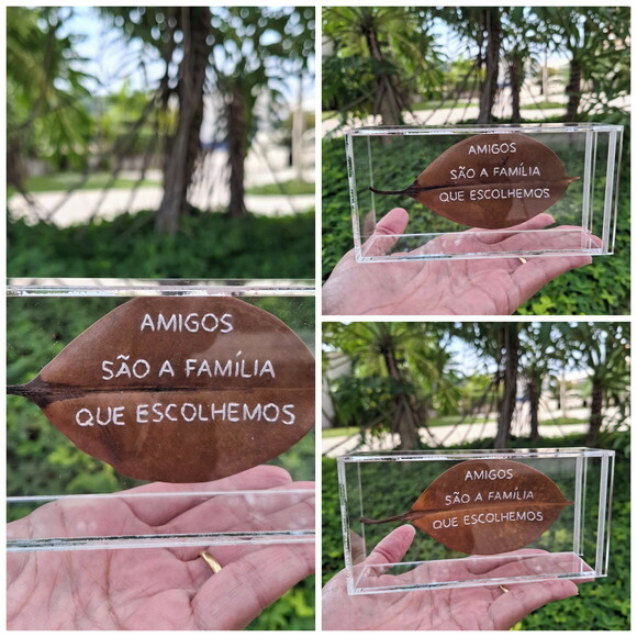 Frase - Amigos São a Família
