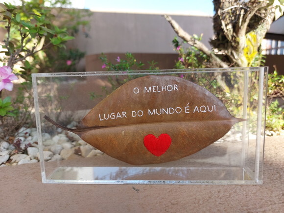 Frase - o Melhor Lugar do Mundo