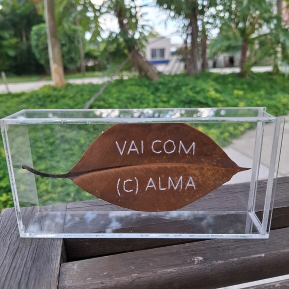 Frase - Vai com (c)alma