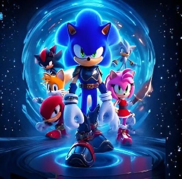 Caixinha Milk Personalizada do Sonic