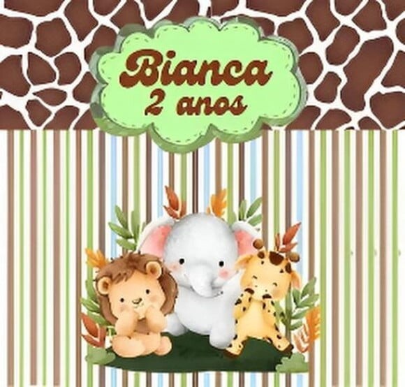 Caixinhas Milk Personalizada Festa Safari Baby