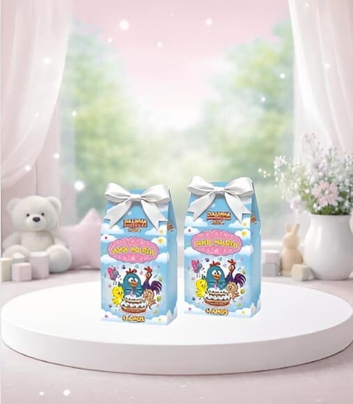 Kit Sacolinha Surpresa Personalizada Galinha Pintadinha
