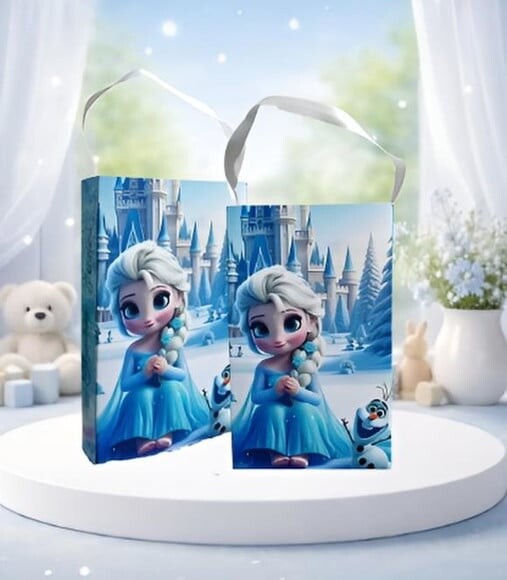 Sacolinha Personalizada da Frozen