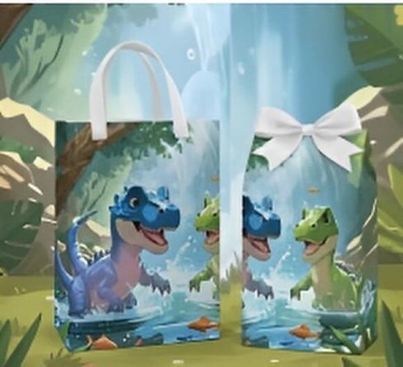 Sacolinha Surpresa ou Caixinha Milk do Dinossauro - 2