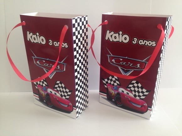 Sacolinha Surpresa Personalizada Carros