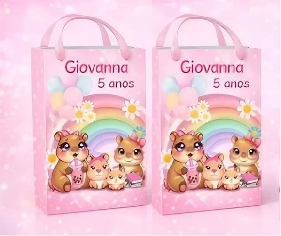 Sacolinha Surpresa Personalizada da Capivara 2